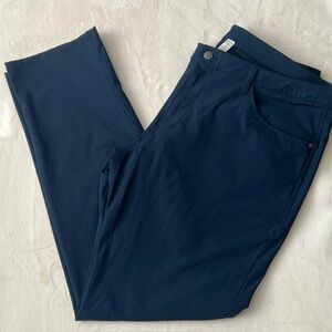 Lululemon ABC Classic-Fit Warpstreme Pant Navy LM5426S Size 40
